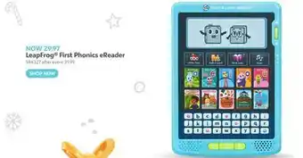 Toys R us LeapFrog First Phonics eReader offer