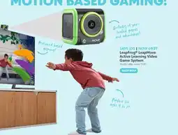Toys R us LeapFrog LeapMove Active Learning Video Game System offer