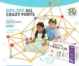 Toys R us Crazy Forts Mega Kit offer