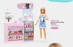 Toys R us Barbie Coffee Shop Play Set offer
