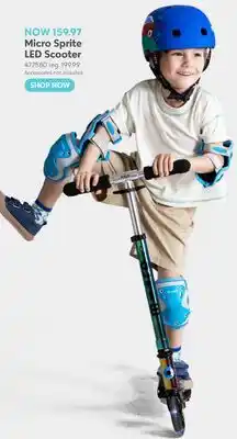 Toys R us Micro Sprite LED Scooter offer