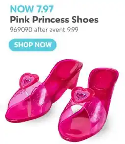 Toys R us Pink Princess Shoes offer