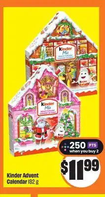 Chalo FreshCo Kinder Advent Calendar 182 g offer
