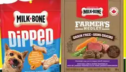Chalo FreshCo Milk-Bone Biscuits 900 g, Farmer's Medley 280-340 g or Dog Treats 283-340 g offer