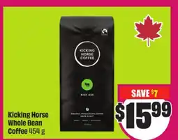 Chalo FreshCo Kicking Horse Whole Bean Coffee 454 g offer