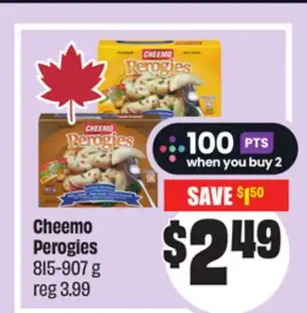 Chalo FreshCo Cheemo Perogies 815-907 g offer