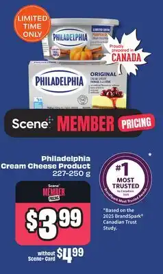 Chalo FreshCo Philadelphia Cream Cheese Product 227-250 g offer