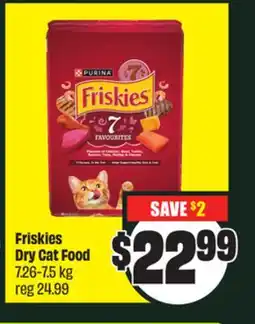Chalo FreshCo Friskies Dry Cat Food 7.26-7.5 kg offer
