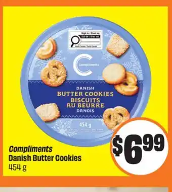 Chalo FreshCo Compliments Danish Butter Cookies 454 g offer