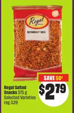 Chalo FreshCo Regal Salted Snacks 375 g Selected Varieties offer