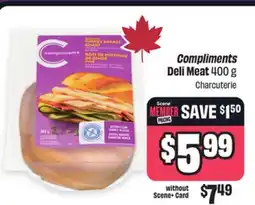 Chalo FreshCo Compliments Deli Meat 400 g offer