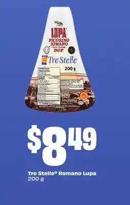 Chalo FreshCo Tre Stelle Romano Lupa 200 g offer
