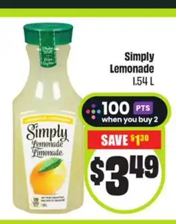 Chalo FreshCo Simply Lemonade 1.54 L offer
