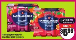 Chalo FreshCo San Pellegrino Naturali Sparkling Drink 6x330 mL offer