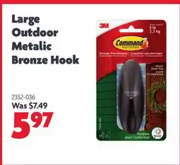 Home Hardware Large Outdoor Metalic Bronze Hook offer