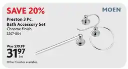 Home Hardware Preston 3 Pc. Bath Accessory Set offer