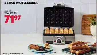 Home Hardware 6 STICK WAFFLE MAKER offer