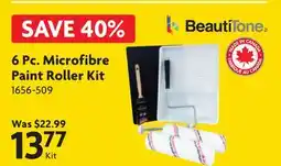 Home Hardware 6 Pc. Microfibre Paint Roller Kit offer