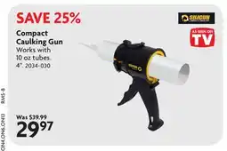 Home Hardware Compact Caulking Gun offer