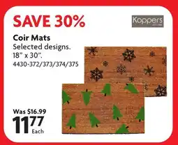 Home Hardware Coir Mats offer