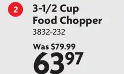 Home Hardware 3-1/2 Cup Food Chopper offer