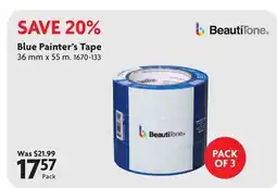 Home Hardware Blue Painter's Tape offer