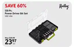 Home Hardware 120 Pc. Power Driver Bit Set offer