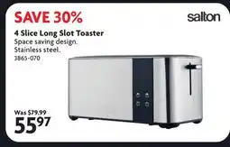 Home Hardware 4 Slice Long Slot Toaster offer