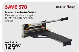 Home Hardware Manual Laminate Cutter offer