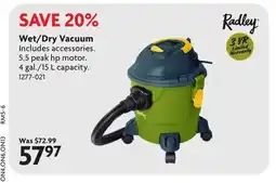 Home Hardware Wet/Dry Vacuum offer