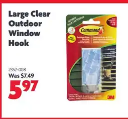 Home Hardware Large Clear Outdoor Window Hook offer