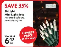 Home Hardware 50 Light Mini Light Sets offer