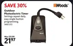 Home Hardware Outdoor Photoelectric Timer offer