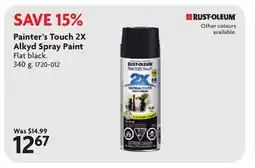 Home Hardware Painter's Touch 2X Alkyd Spray Paint offer