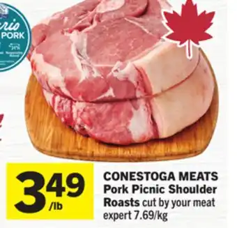 Foodland CONESTOGA MEATS Pork Picnic Shoulder Roasts offer