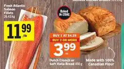 Foodland Fresh Atlantic Salmon Fillets offer