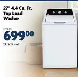 Home Hardware 27 4.4 Cu. Ft. Top Load Washer offer