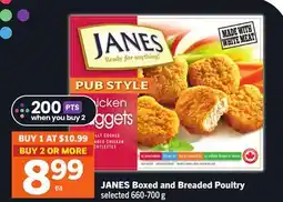 Foodland JANES Boxed and Breaded Poultry selected-700 offer