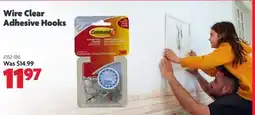 Home Hardware Wire Clear Adhesive Hooks offer