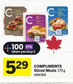 Foodland COMPLIMENTS Sliced Meats offer