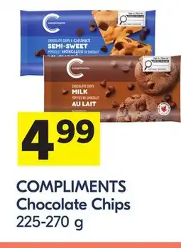 Foodland COMPLIMENTS Chocolate Chips offer