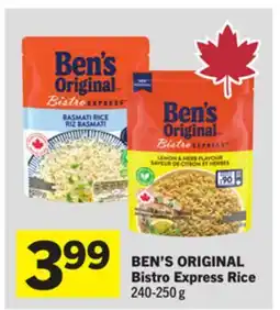 Foodland BEN'S ORIGINAL Bistro Express Rice offer