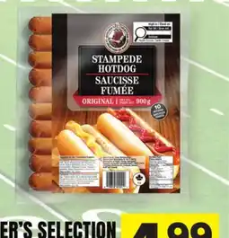 Foodland Stampede Wieners offer