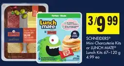 Foodland SCHNEIDERS Mini-Charcuterie Kits or LUNCH MATE Lunch Kits offer