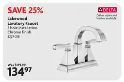 Home Hardware Lakewood Lavatory Faucet offer