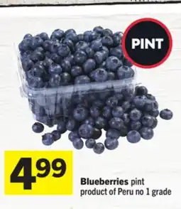 Foodland Blueberries offer