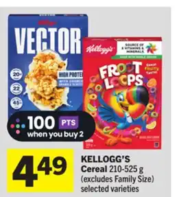 Foodland KELLOGG'S Cereal offer