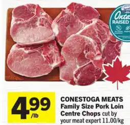 Foodland CONESTOGA MEATS Family Size Pork Loin Centre Chops offer
