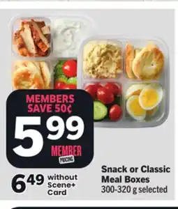 Foodland Snack or Classic Meal Boxes offer