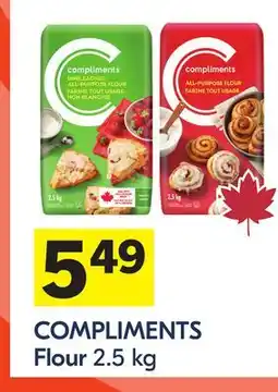 Foodland COMPLIMENTS Flour offer